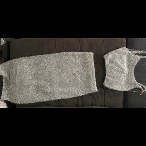 Silver Two Piece Set